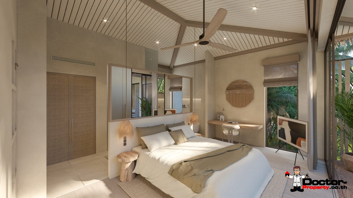 5 Bedroom Villa with Sea View and Sunset View in Bang Makham, Koh Samui – For Sale